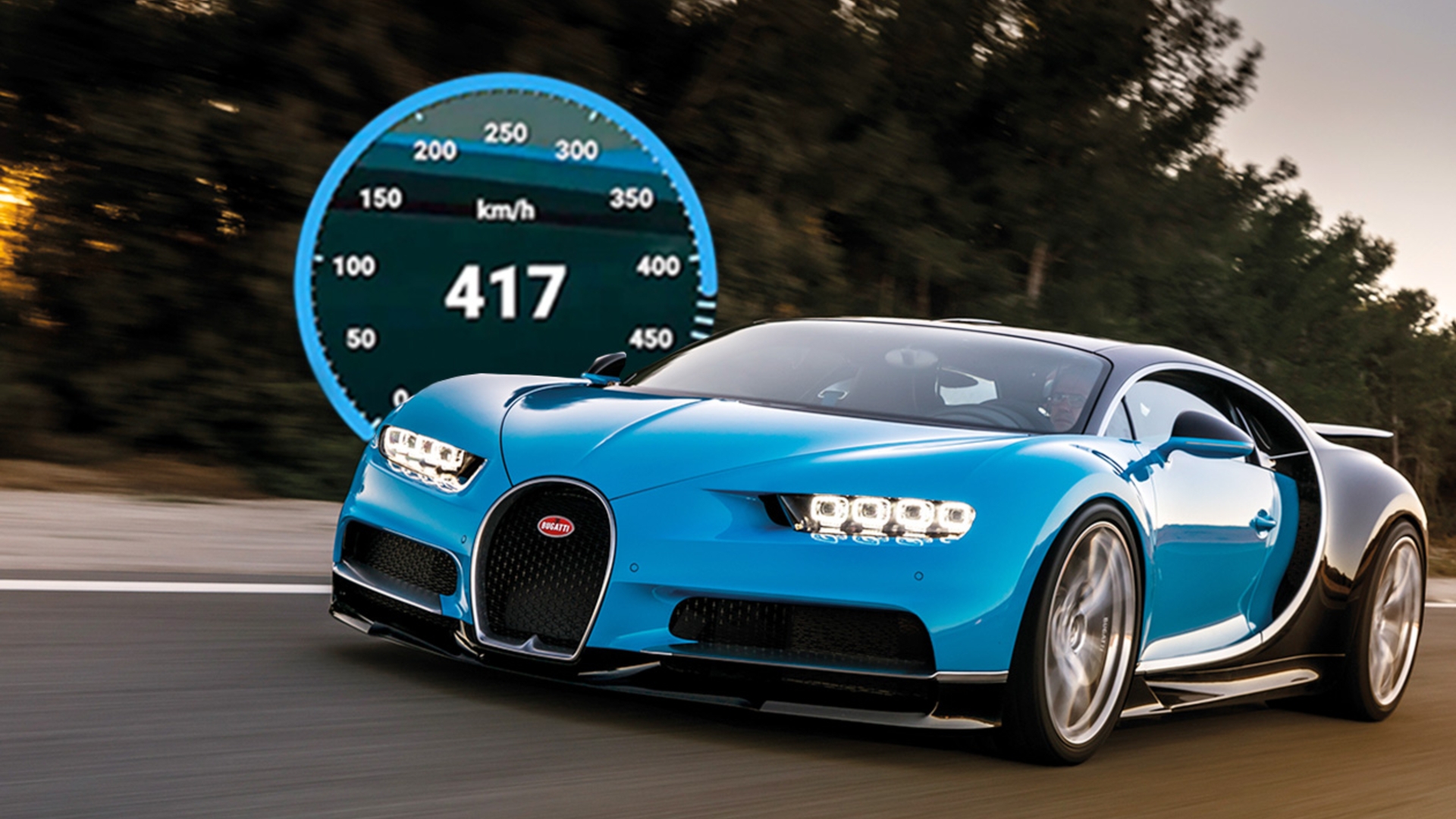 Bugatti Chiron 417 km/h