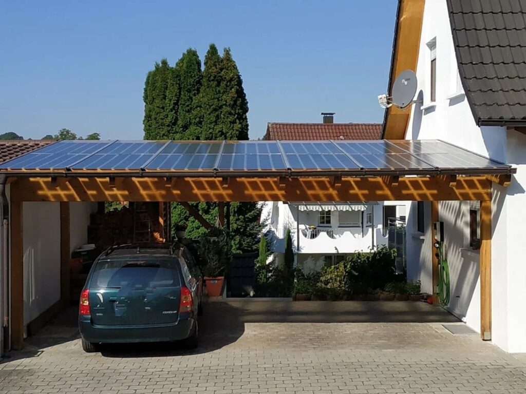 Carport Photovoltaik